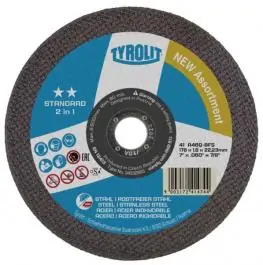 Rezna ploča 115x1,6 čelik/inox BASIC TYROLIT
