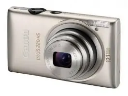 IXUS 220 HS Canon Digitalni fotoapatat srebrni