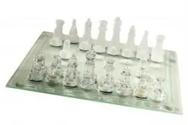 Stakleni šah 25x25cm