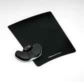 Profesionalna serija ™  odmarač zgloba  Palm Support Silver/black FELLOWES