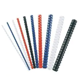 Plastična spirala 12mm crna 25kom FELLOWES