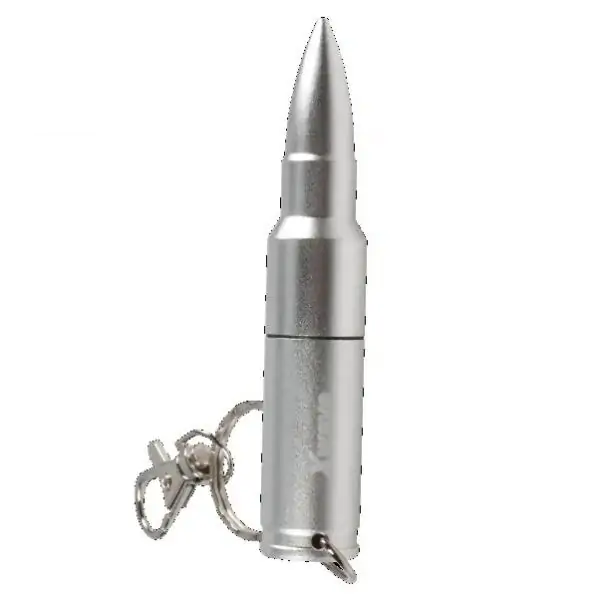 Xwave Bullet USB 8GB, silver, metal box