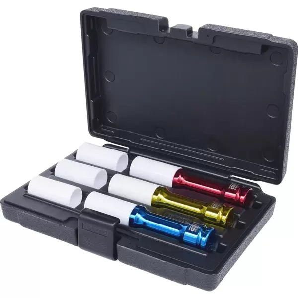 Gararnitura nasasadnih ključeva za brezone točka sa zaštitom 1/2", 17-21, 6 kom. KS TOOLS - proizvod na akciji