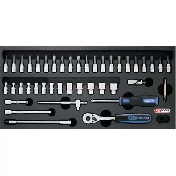Set nasadnih ključeva 1/4" 46 kom. KS TOOLS - proizvod na akciji