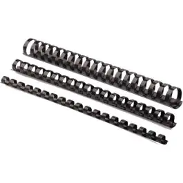 Plastična spirala ovalna 51mm crna 50kom FELLOWES
