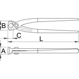 Klešta armiračka 531/4PR 224mm UNIOR