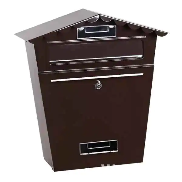 Poštansko sanduče 290x360x105mm braon LEVIOR