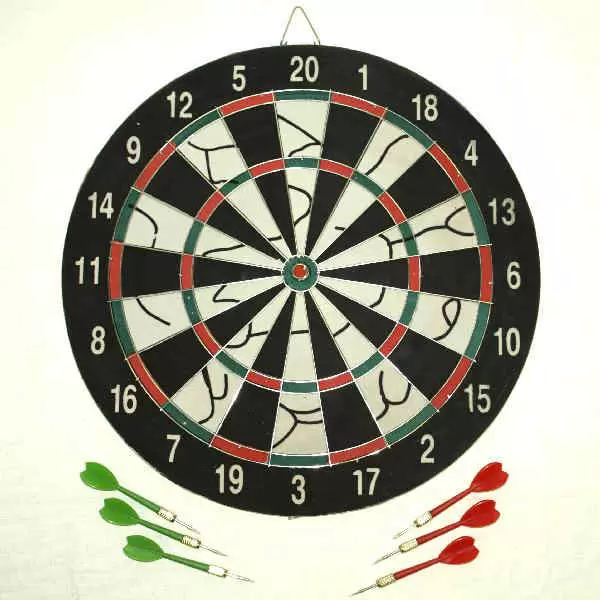 Pikado set sa 6 strelica 42 cm