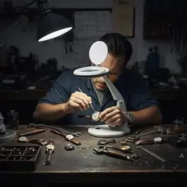 Stona lampa sa lupom LLP2014-2F PROSTO