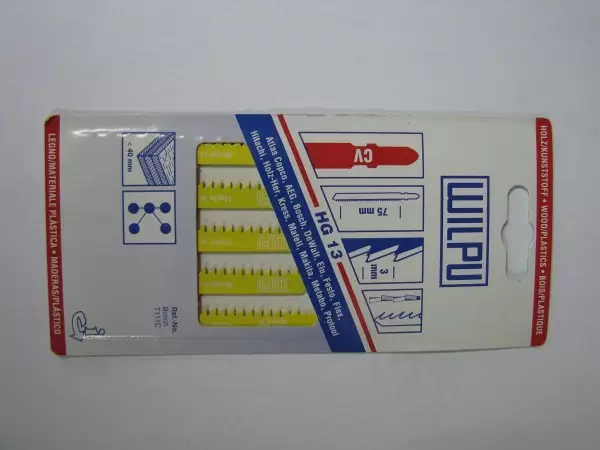 Ubodne testerice HG13 za meko drvo i plastiku 75mm (5kom) Wilpu - proizvod na akciji