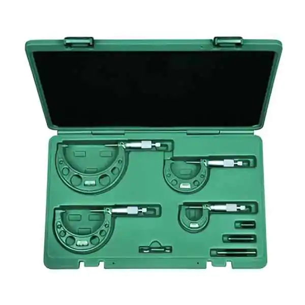 Mikrometar za spoljno merenje u garnituri 4 kom. 0-100mm INSIZE