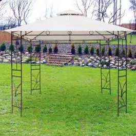 Metalna gazebo tenda Panama sa duplim krovom