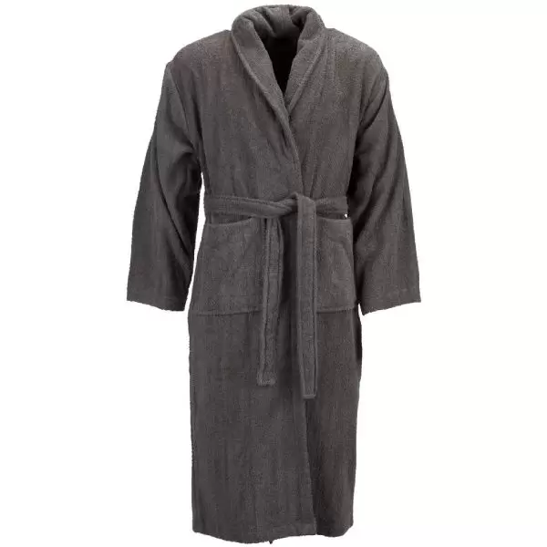 Bade mantil TIMER L/XL tamno siva