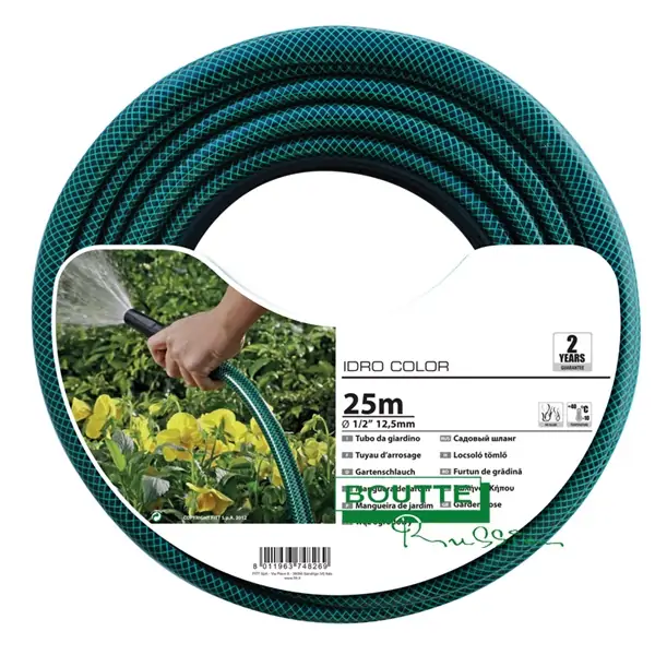 Crevo za vodu idro color zeleno lagano 1" 50 m Fitt