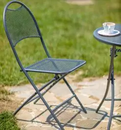 Baštenski set 2 solice + sto metalni