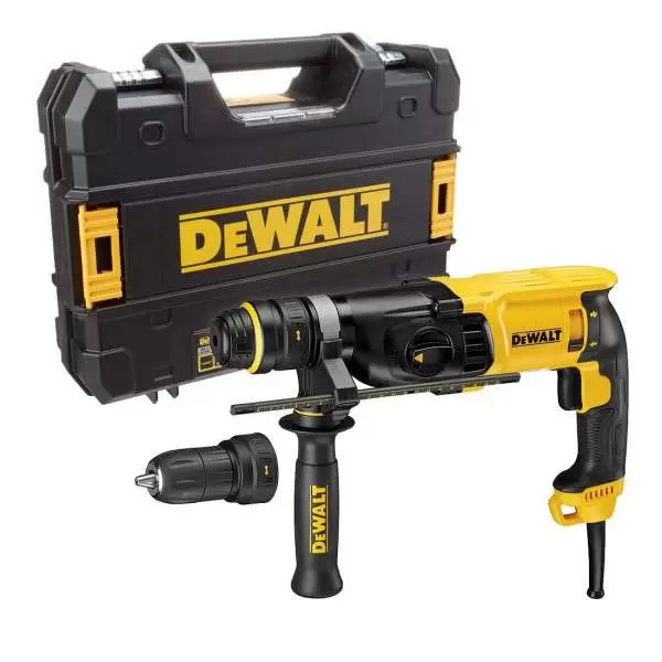 Elektro pneumatska bušilica-čekić SDS-Plus sa brzo izmenjivom glavom 800W D25134K DeWalt - proizvod na akciji