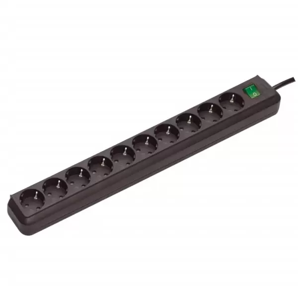 Produzni sa 10 mesta 3m 1.5mm2 + prekidač 11593 BRENNENSTUHL