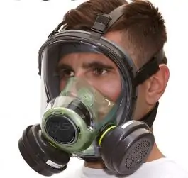 Zaštitna maska od silikona sa 2 filtera BLS5700/L