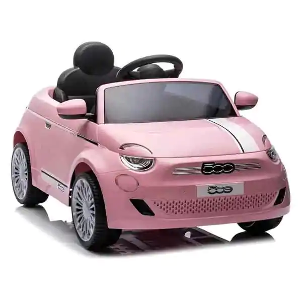 Dečiji auto na baterije FIAT 500 sa daljinskim 237 roze