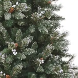 Jelka novogodišnja veštačka 210 CM SILVERY