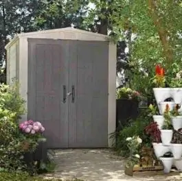 Baštenska kućica Factor 6x6 bež Curver
