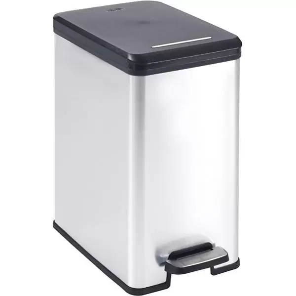 Kanta za smeće 25L Slim silver Curver - proizvod na akciji