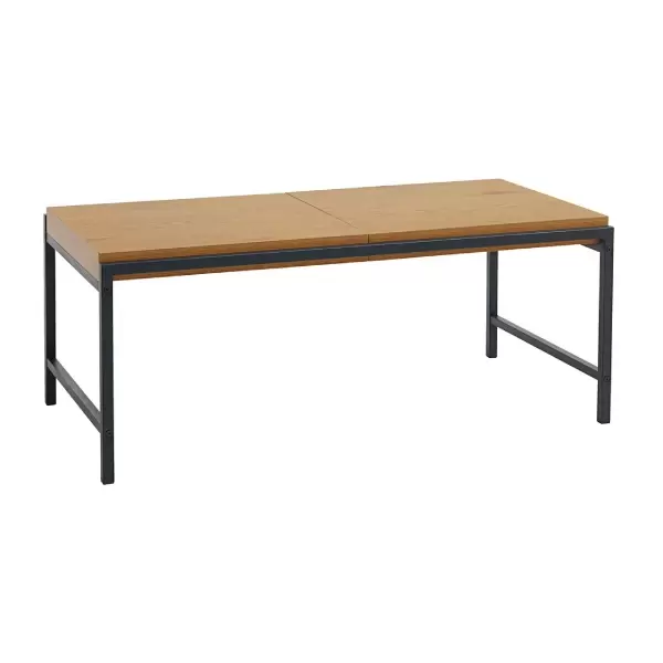Stočić TRAPP 60x110 hrast-crna