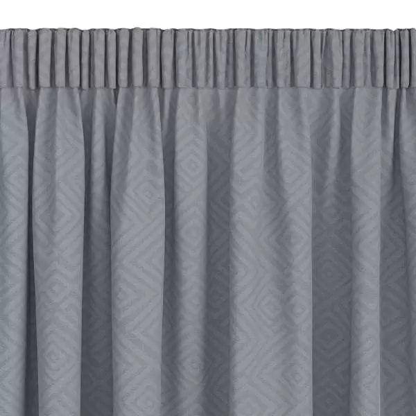 Zavesa LYG 140x300 žakard siva