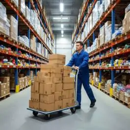 Kolica sa platformom W-MW 300kg Womax