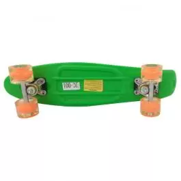 Dečiji skejtbord sa svetlećim točkovima TS-001 Zelena