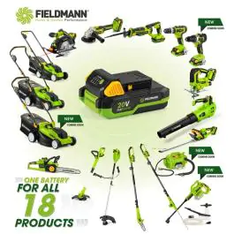 FIELDMANN FDUK 70305-0 Akumulatorska kružna testera Fast Power