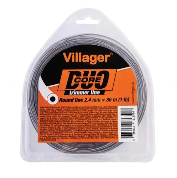 Villager Silk za trimer 2.7mm X 1240m (20LB) - Duo core - Četvrtasta nit - proizvod na akciji