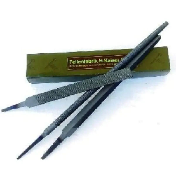 Turpija za metal bez drške gruba - 200mm - finoća 1 - poluokrugla Kaiser Feilen