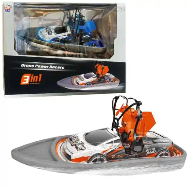 Igračka Brodić, dron, auto 3 u 1 na daljinsko upravljanje