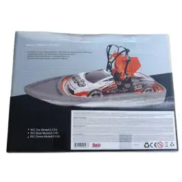 Igračka Brodić, dron, auto 3 u 1 na daljinsko upravljanje