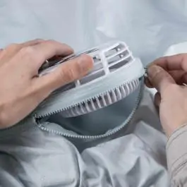 Akumulatorska 18V LKST® litijum-jonskia jakna za hlađenje sa ventilatorom, samo jakna (mala) DFJ201ZS Makita