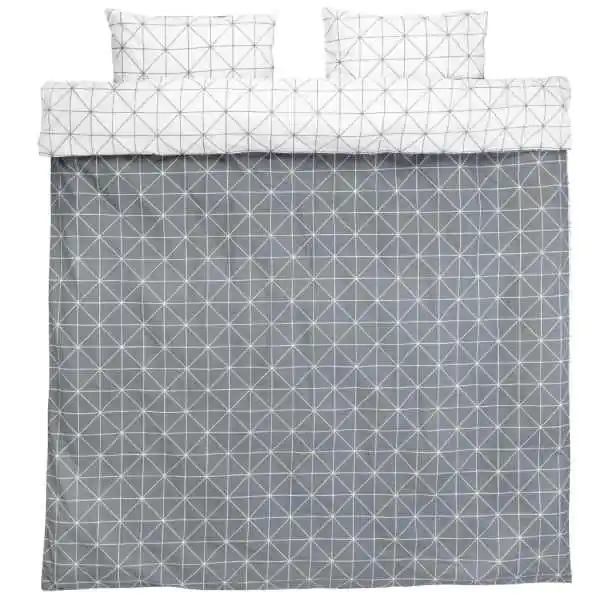 Set posteljine ATLA 200x220 siva