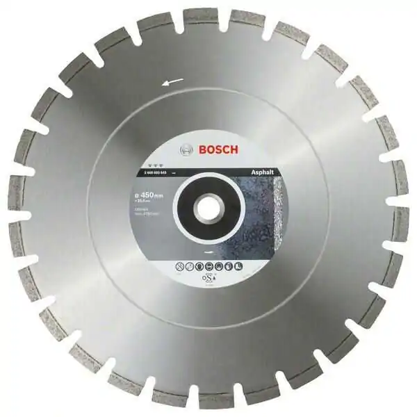 Dijamantska rezna ploča Best for Asphalt Bosch 2608603643 450 x 25,40 x 3,6 x 12 mm - proizvod na akciji