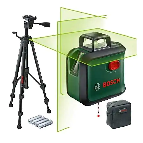 Bosch AdvancedLevel 360 Samonivelišući laser za linije sa zelenim zrakom + stativ - 3 linije