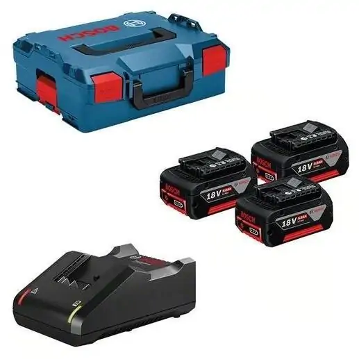 Bosch baterije 3x GBA 18V 5.0 Ah + punjač GAL 18V-40 Set alata - proizvod na akciji