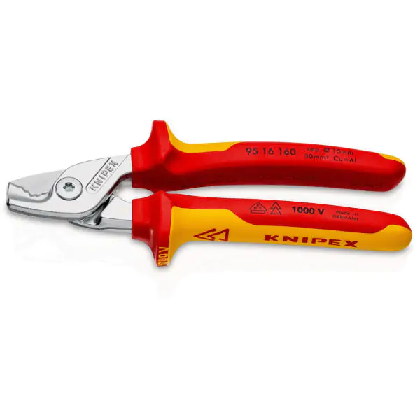 Knipex makaze za kablove StepCut 1000V VDE 160mm 95 16 160 - proizvod na akciji