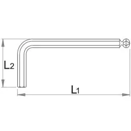 Unior loptasti inbus HEX 2.5mm