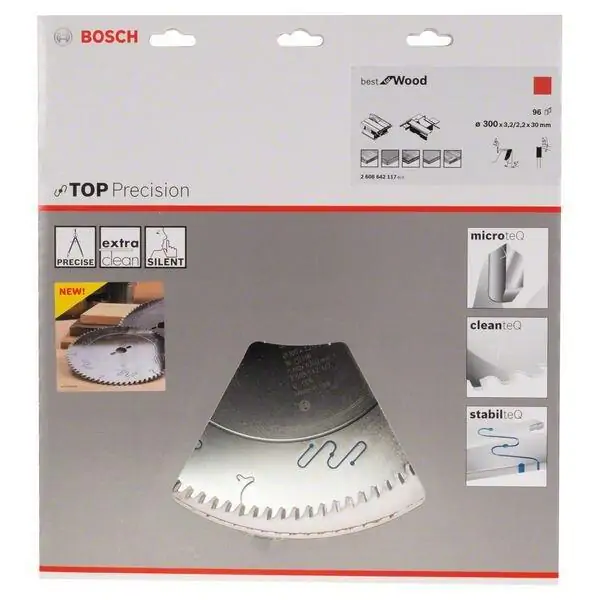 Bosch List kružne testere za drvo Top Precision Best 300 x 30 x 3,2 mm 96z