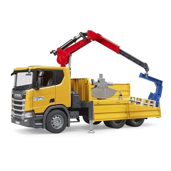 Bruder Kamion Scania R kiper sa kranom 2 palete