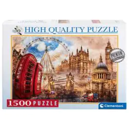 Puzle Vintage London Panorama 1500 delova Clementoni