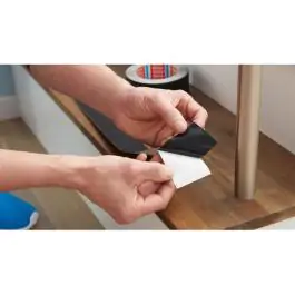 Antiklizna traka za podove - crna 25mm - 5m Tesa