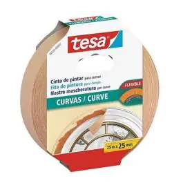 Maskirna krep traka za krivine 25mm - 25m Tesa