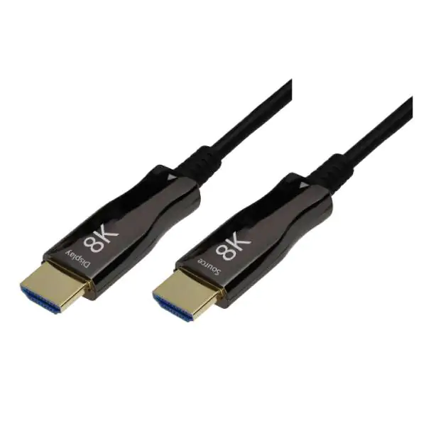 HDMI V2.1 aktivni optički kabel pozlaćen 20m 8K - proizvod na akciji