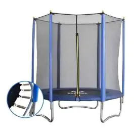 Trambolina za decu sa mrežom i merdevinama 1.83m Playtime