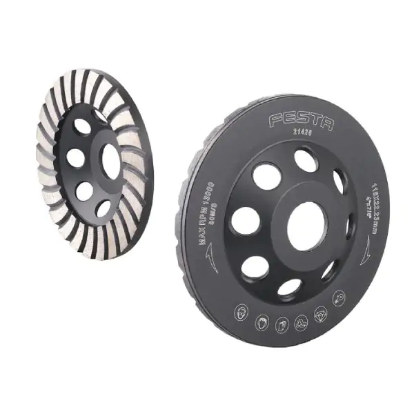 Brusni disk za kamen dijamantski 115x22.23mm Festa